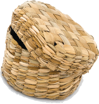 Caixa oval com tampa